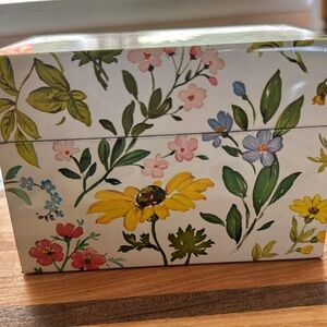 Forest Images metal recipe box